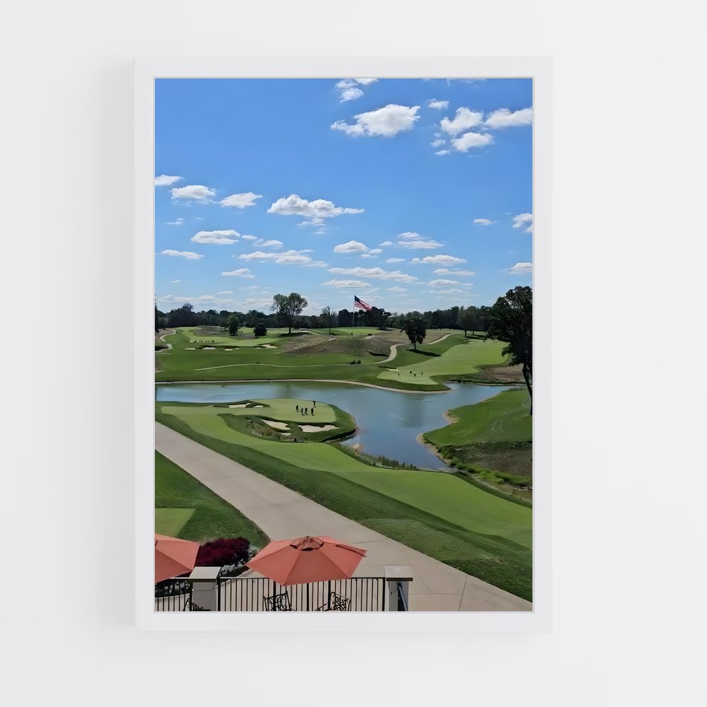 Poster Fairway Serenity – affiche Golf (vue 3)